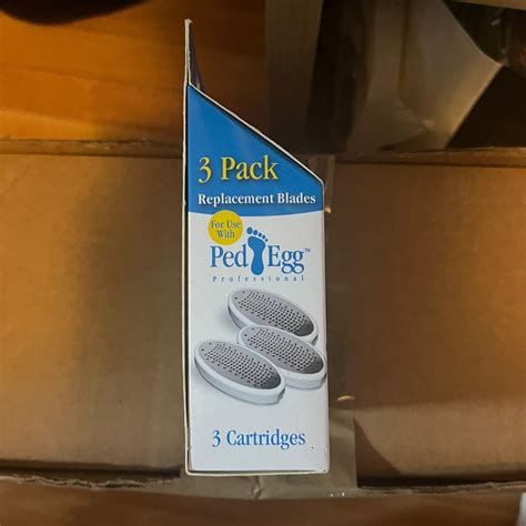 ped egg refills amazon|Telebrands PedEgg Replacement Blades with Emery Pads, 3 pack.